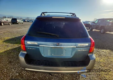 2005 Subaru Legacy Outback 2.5I z USA, uszkodzony, nr VIN 4S4BP61C757359873